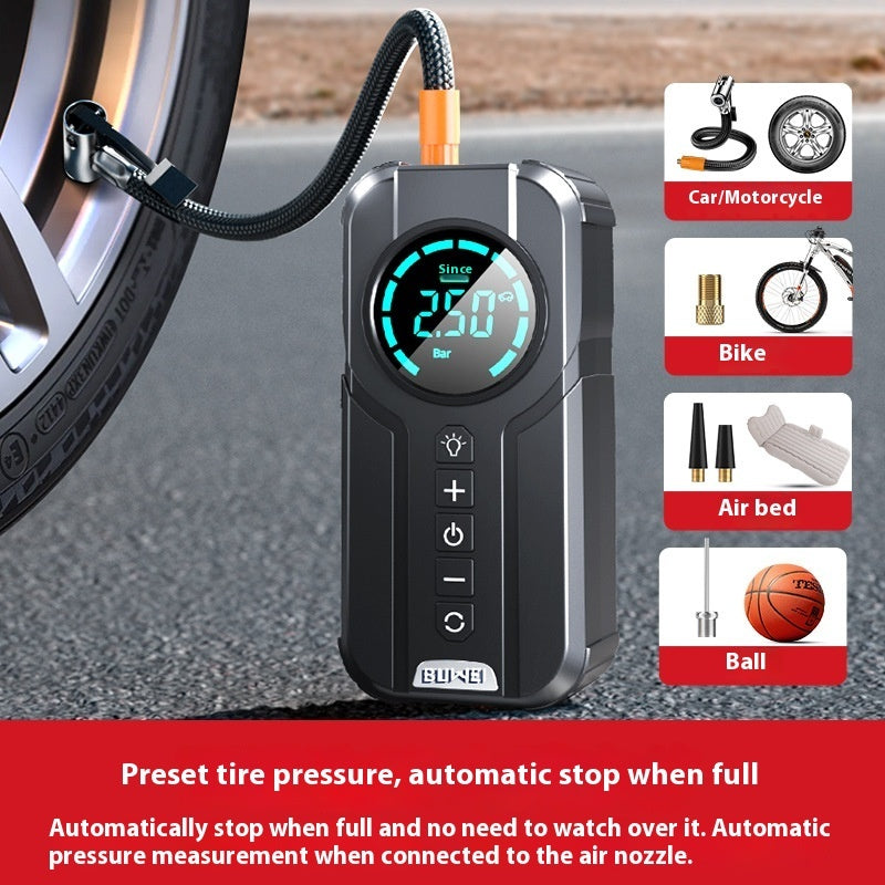 Automobile Emergency Start Power Source Inflatable Integrated