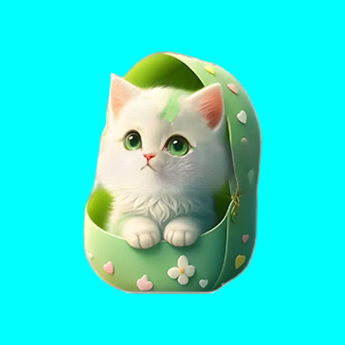 Car Outlet Vent Perfume Clips 2D Cat  Air Freshener Diffuser Conditioning Aromatherapy Perfume Clip Car Interior Decoration